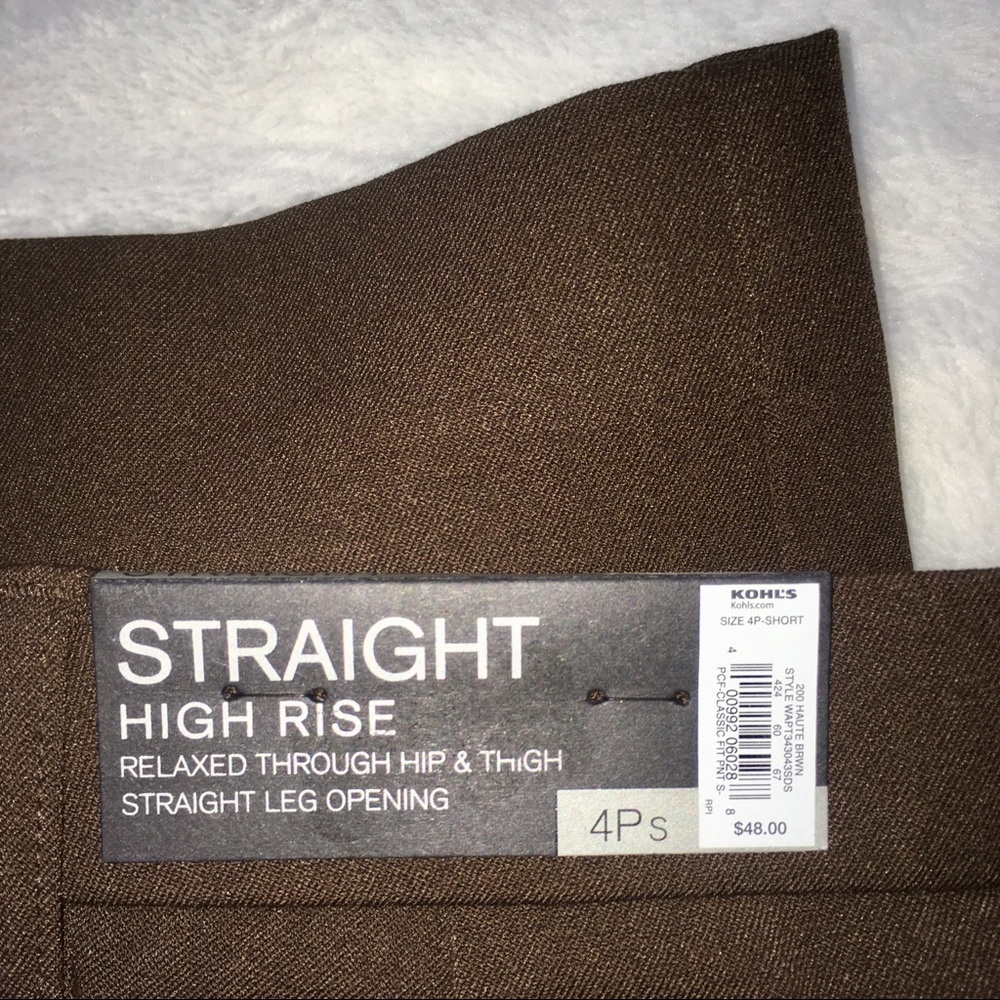 🌟 NWT Apt. 9 Modern Essential Slacks